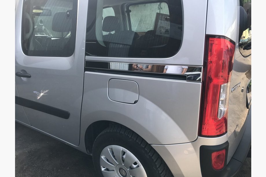 Молдинги из нержавеющей стали для сдвижных дверей (2 шт) Image