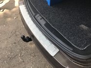 Накладка на задний бампер Carmos нержавейка фото 1