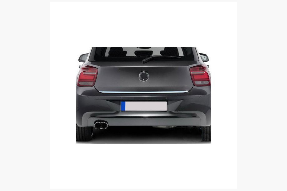 BMW 1 серия F40 2019-2024 гг. Накладка на багажник нержавейка Image