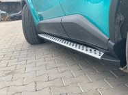 Toyota C-HR 2016-2023 гг. Боковые Подножки Original V1 (2 шт., алюминий) фото 1