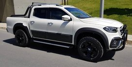 Fiat Fullback 2016- гг. Молдинги дверей (ABS) фото 1