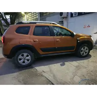 Молдинги на двери V1 (4 шт, ABS) Dacia Duster 2018-2024 гг. фото 1