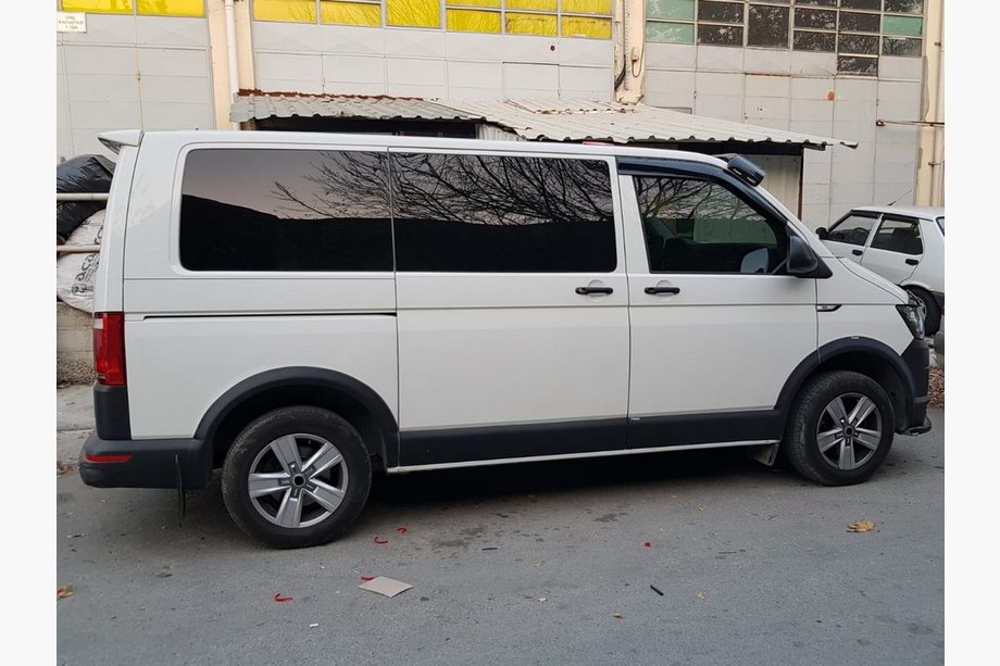 Volkswagen T5 Transporter 2003-2010 гг. Комплект расширителей арок и молдингов (11 деталей) Фото 7