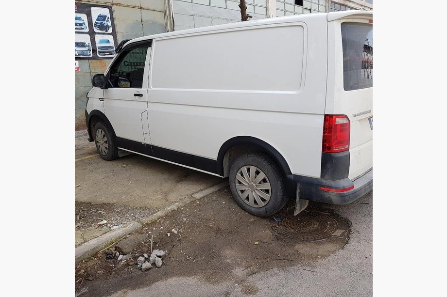 Volkswagen T5 Transporter 2003-2010 гг. Комплект расширителей арок и молдингов (11 деталей) Фото 5