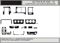 Opel Vectra B 1995-2002 гг. Накладки на панель под дерево (АКЦИЯ) фото 1