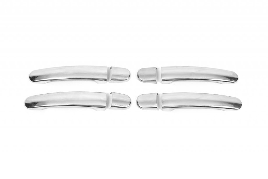 Skoda Octavia I Tour A4 1996-2010 гг. Распродажа! Накладки на ручки без отверстия (4 шт, нержавейка) Image