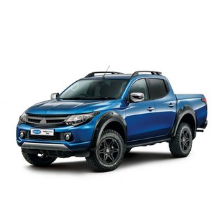 Mitsubishi L200 2015↗ Рейлинги OmsaLine Sport (2 шт, черные)