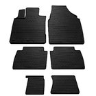 Nissan Qashqai 2010-2014 гг. Резиновые коврики для +2 (6 шт, Stingray Premium) фото 1