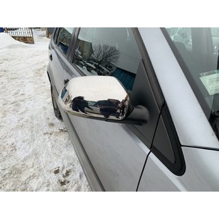 Накладки на Зеркала Нержавеющая Сталь Volkswagen Polo 2001-2009 гг. фото 1