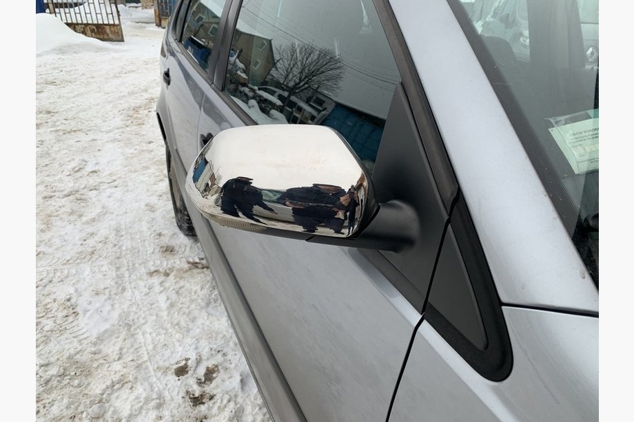 Volkswagen Polo 2001-2009 гг. Накладки на Зеркала Нержавеющая Сталь Image