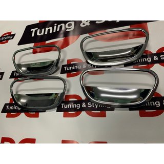 Накладки под ручки (4 шт., Пластик) Audi A6 C5 1997-2001 гг. фото 1