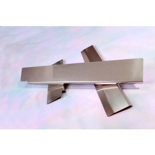 Накладки на пороги Natanko Elite нержавейка Opel Vivaro 2019- гг. фото 1