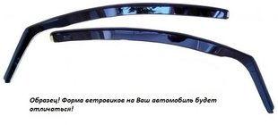 Volkswagen LT 1995-2006 гг. Ветровики на окна (2 шт, TeamRacing) фото 1