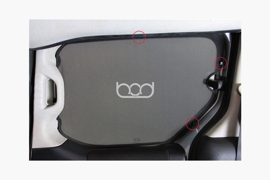 Citroen Berlingo 1996-2008 гг. Солнцезащитные шторки (5 шт, вставные) Image