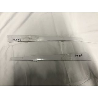 Реснички на фары (2 шт, под покраску) Skoda Fabia 2000-2007 гг. фото 1