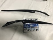 Mitsubishi Lancer X 2008- гг. Реснички на фары (2 шт, под покраску) фото 1