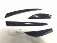 Mitsubishi Lancer X 2008- гг. Реснички на задние фары (2 шт, грунтованные под покраску) фото 1