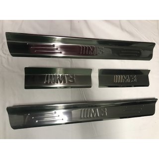 Накладки на пороги (4 шт, Carmos) BMW 3 серия E46 1998-2006 гг. фото 1