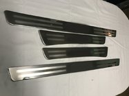 Toyota Land Cruiser 100 1998-2007 гг. Накладки на пороги Libao (4 шт, нержавейка) фото 1