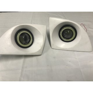 Светодиодные противотуманные фары с линзой (2 шт, грунтованные) Mercedes Sprinter W901/902/903/904/905 1995-2006 гг. фото 1