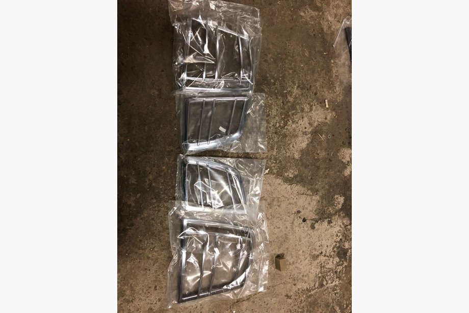 Kia Sorento II XM 2009-2014 гг. Накладки на Задние Фонари 2010-2013 (4 шт., ABS) Image