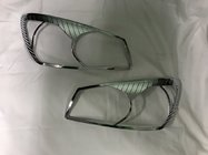 Kia Cerato 1 2004-2009 гг. Накладки на фары (2 шт., Пластик) фото 1