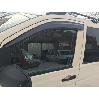 Ветровики на окна (2 шт, DDU) Mercedes Viano 2004-2014 гг. фото 1