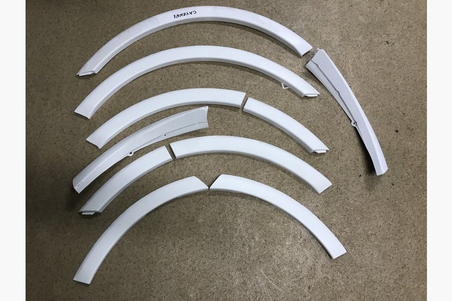 Porsche Cayenne 2003-2010 гг. Расширители арок (под покраску) Image