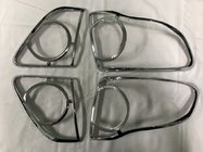 Toyota Corolla 2007-2013 гг. Хромированные накладки на задние фонари (2 шт., пластик) фото 1