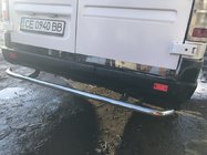 Накладка на багажник (2 части, нержавейка) фото 1