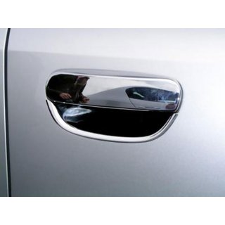 Хромированные Накладки на Ручки и Подручки (8 шт, ABS) Audi A6 C5 2001-2004 гг. фото 3