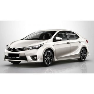 Боковые пороги (грунтованные под покраску) Toyota Corolla 2013-2019 гг. фото 1