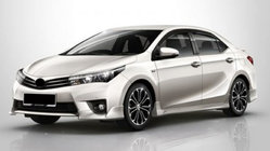 Toyota Corolla 2013-2019 гг. Боковые пороги (грунтованные под покраску) фото 1