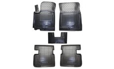 Suzuki Swift 2005-2010 гг. Резиновые коврики с бортиком (Autogumm) фото 1