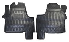 Renault Trafic 2015- гг. Резиновые коврики с бортиком (Autogumm) фото 1