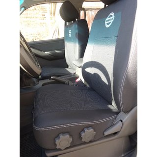 Авточехлы (Тканевые, Classik) Nissan Navara 2006-2015 гг. фото 1