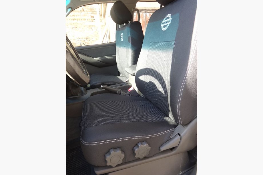 Nissan Navara 2006-2015 гг. Авточехлы (Тканевые, Classik) Image