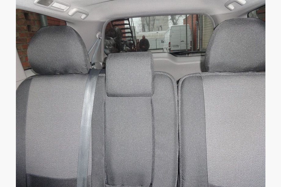 Mitsubishi Grandis 2005- гг. Авточехлы (тканевые, Classik) Image