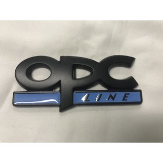Металлический Шильдик OPC Line (Черный)