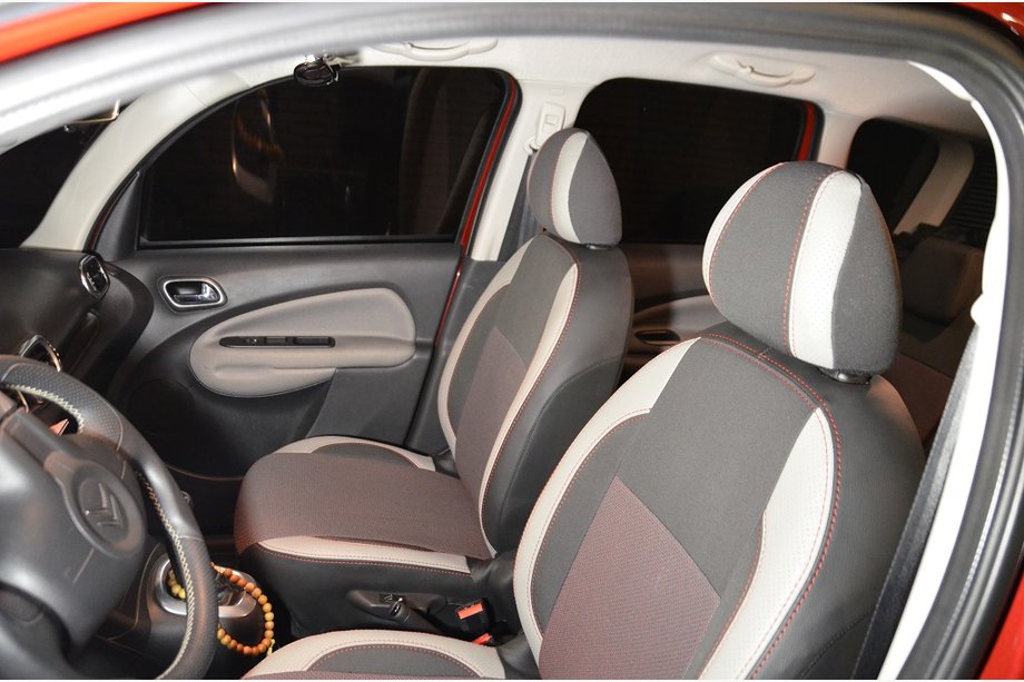 Citroen C-3 Picasso 2010-2017 гг. Новинка! Модельные авточехлы из экокожи Brothers Premium Image