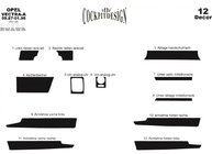 Накладки на панель приборов (Meric) фото 3 Накладки на панель приборов (Meric) фото 3