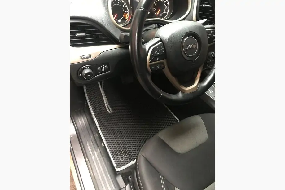Jeep Cherokee KL 2013- гг. Коврики EVA (черные)