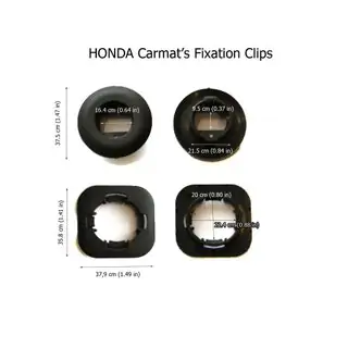 Клипса коврика Honda овальная (новая)