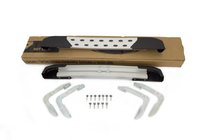 Volkswagen LT 1995-2006 гг. Боковые пороги DOT-Line за колесом (2 шт., Алюминий) фото 2