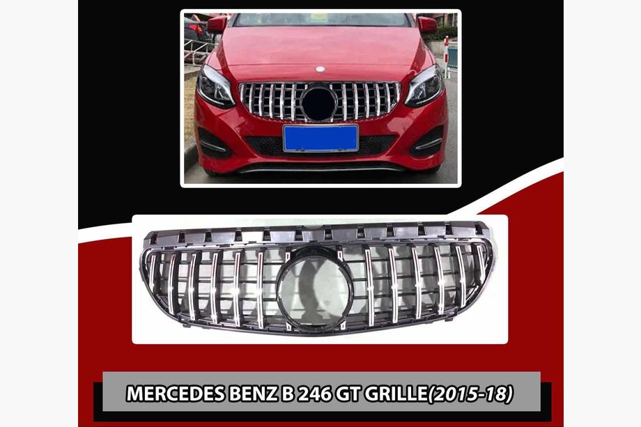Mercedes B-class W246 2011-2018 гг. Передняя решетка радиатора 2015-2018 (GT) Image