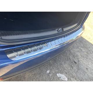 Накладка на задний бампер Carmos нержавейка фото 1