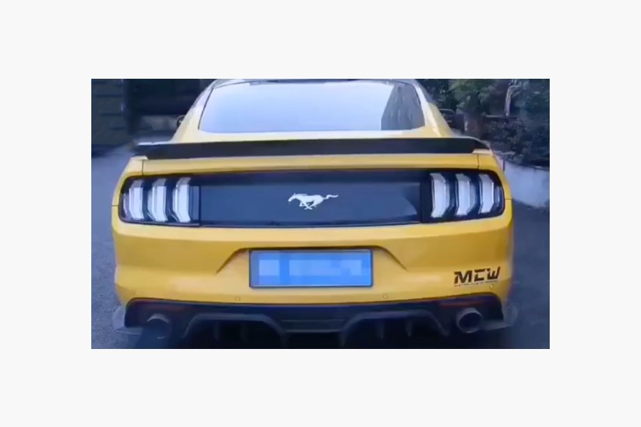 Ford Mustang 2015-2023 гг. Задние фонари Black (2 шт, 2015+) Image