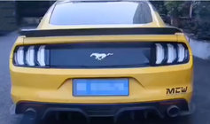 Ford Mustang 2015-2023 гг. Задние фонари Black (2 шт, 2015+) фото 1