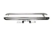 Hyundai H200, H1, Starex 1998-2007 гг. Боковые Подножки Premium (2 шт., Нержавейка) фото 2
