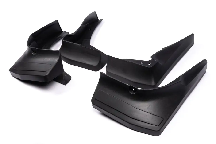 Mercedes GL/GLS class X166 2012-2019 гг. Премиум брызговики с порогами (для Base, 4 шт) Image